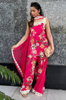 Picture of Wild Flower farshi co-ord set