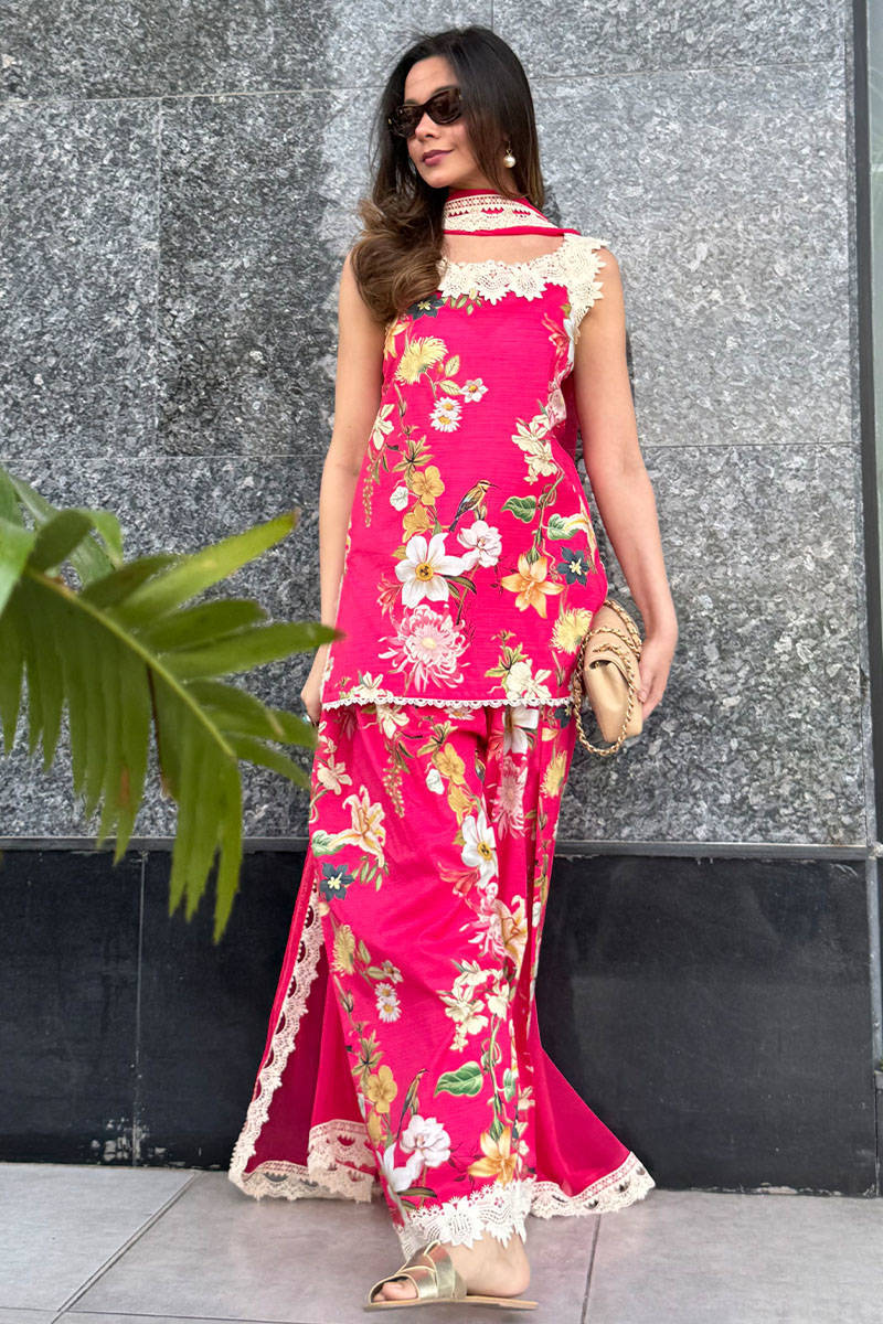 Picture of Wild Flower farshi co-ord set