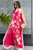 Picture of Wild Flower farshi co-ord set