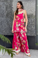 Picture of Wild Flower farshi co-ord set