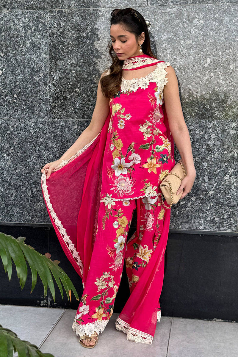 Picture of Wild Flower farshi co-ord set