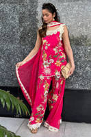 Picture of Wild Flower farshi co-ord set