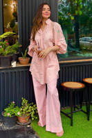 Picture of Pink June with Wide Leg Pants