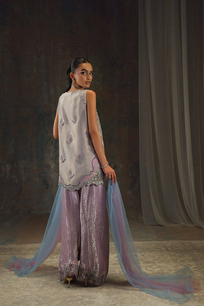 Picture of Moonstone Shirt with  Farshi Shalwar