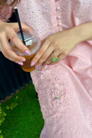 Picture of Pink June with Wide Leg Pants