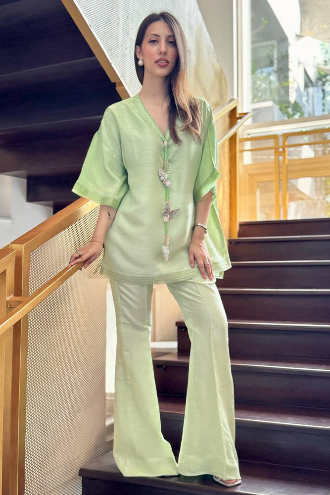 Picture of Green Butterfly Coord Set