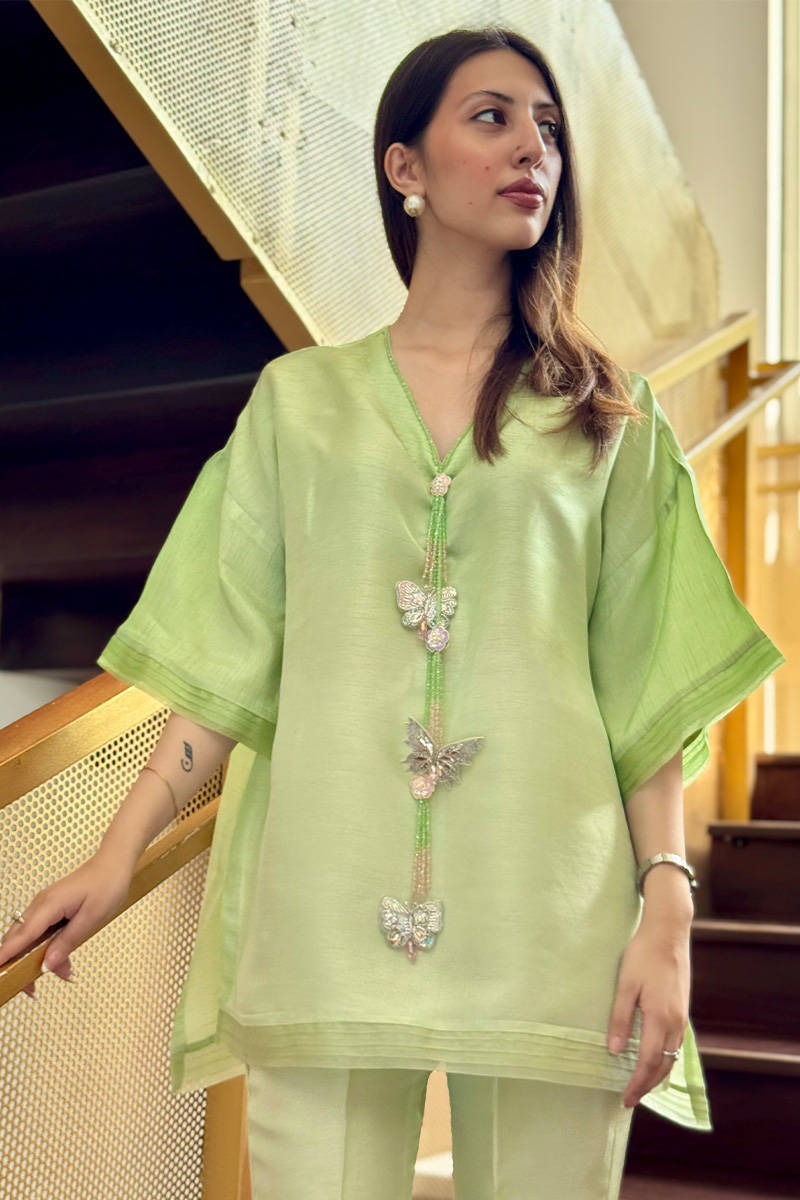 Picture of Green Butterfly Coord Set