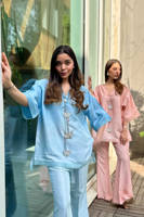 Picture of Blue Butterfly Coord Set