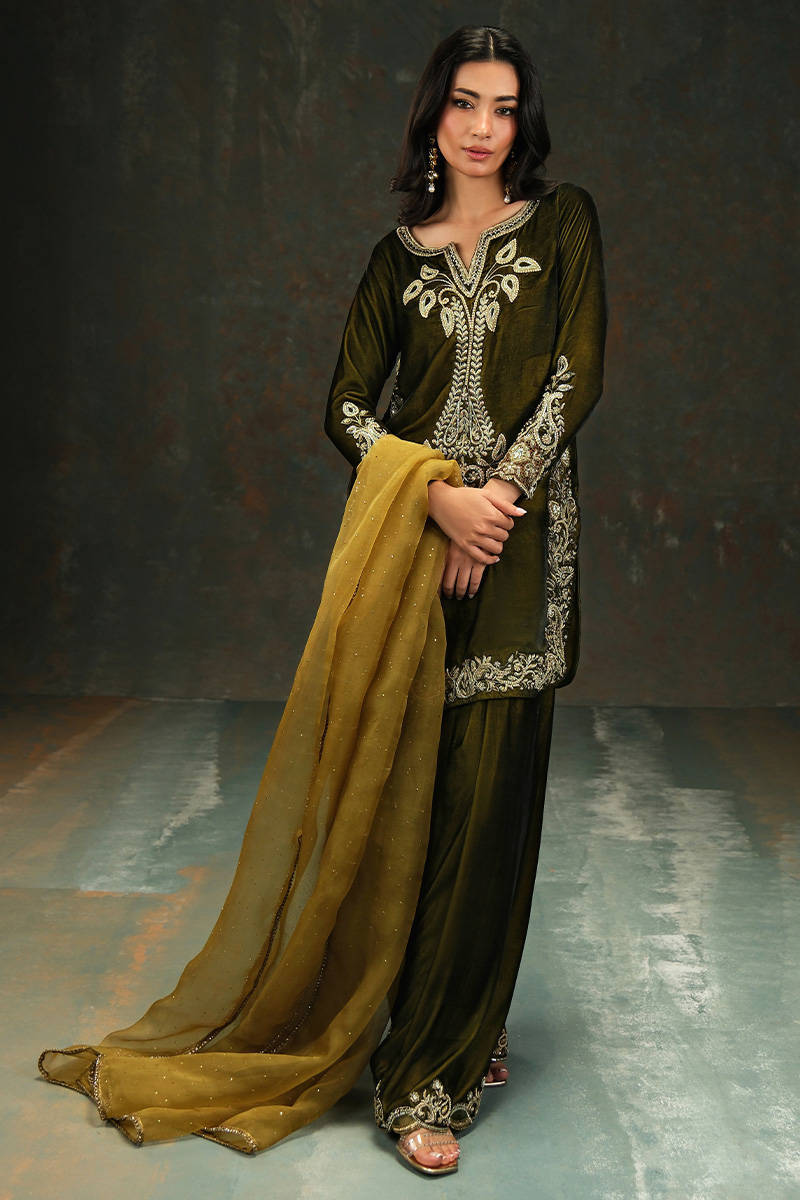 Picture of Zeenat Shirt, Pants And Dupatta