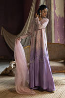 Picture of Lilac Ombre In Raw Silk