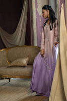 Picture of Lilac Ombre In Raw Silk