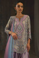 Picture of Moonstone Shirt with Farshi Shalwar
