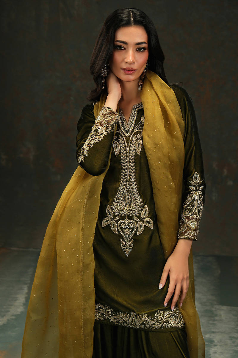 Picture of Zeenat Shirt, Pants And Dupatta
