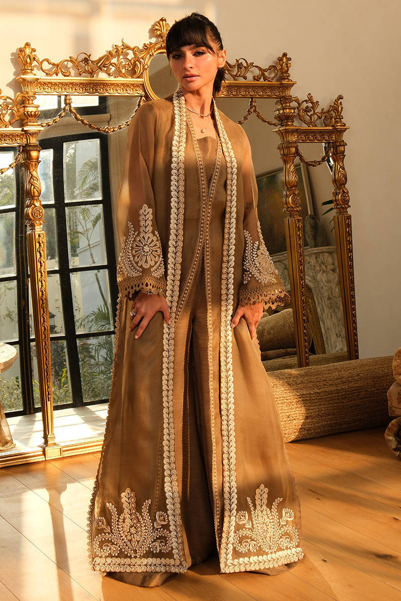 Picture of Caramel Shirt With Pants