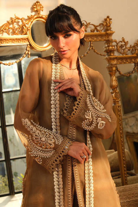 Caramel Shirt With Pants