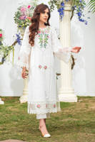 Picture of Floral White Chikan