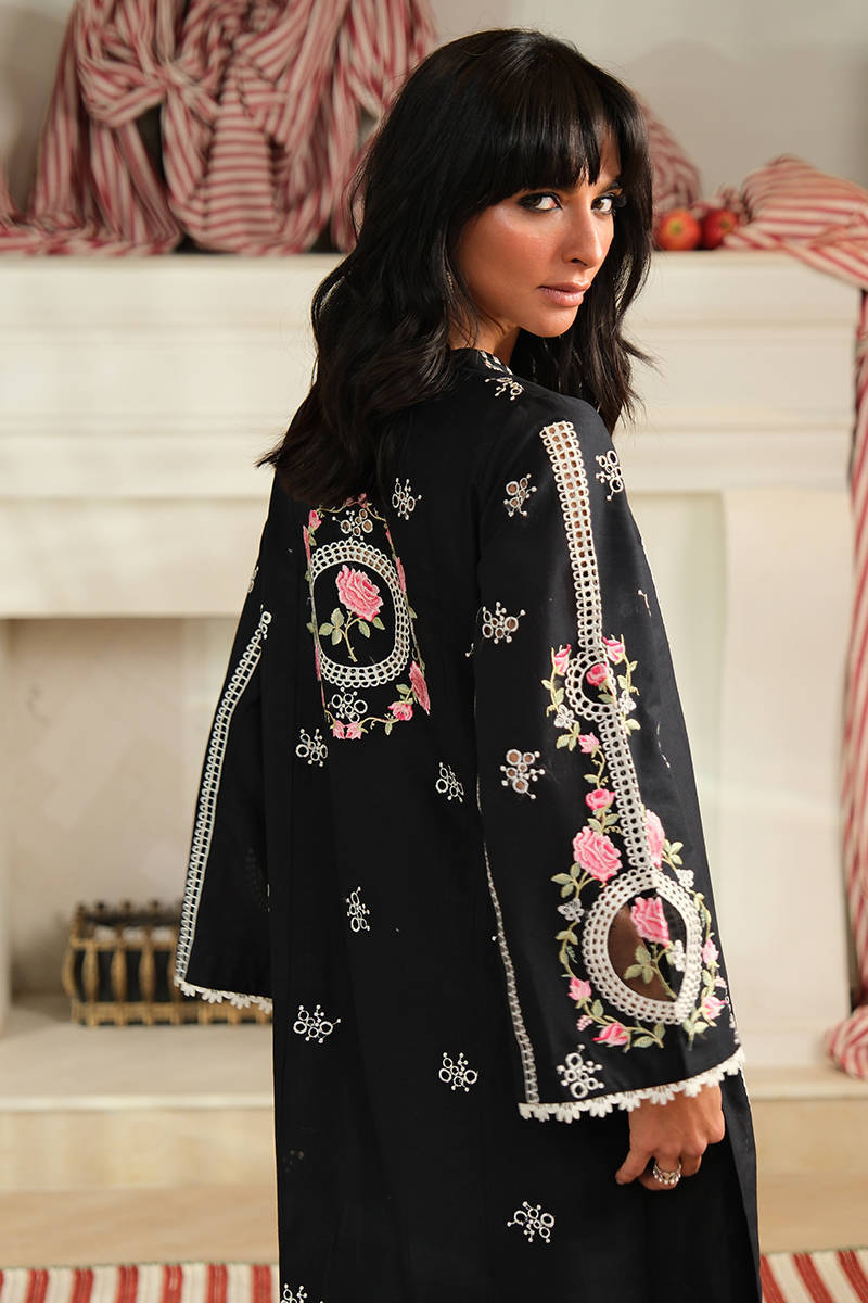 Picture of Black rose Shirt with Pants