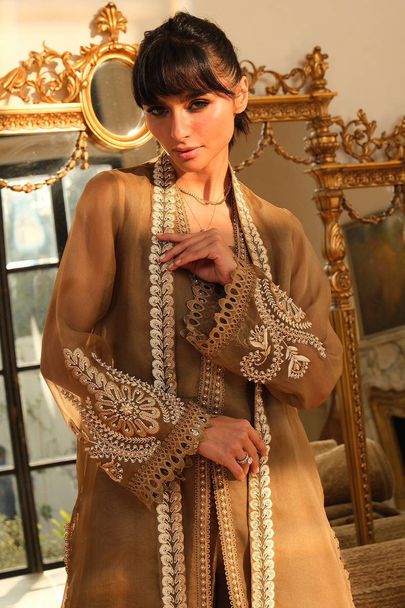 Picture of Caramel Shirt With Pants