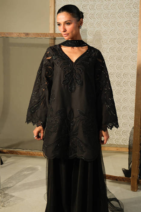 Black Crystal Rose Shirt