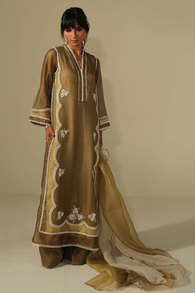 Picture of Toffee Rose Shirt with Pants