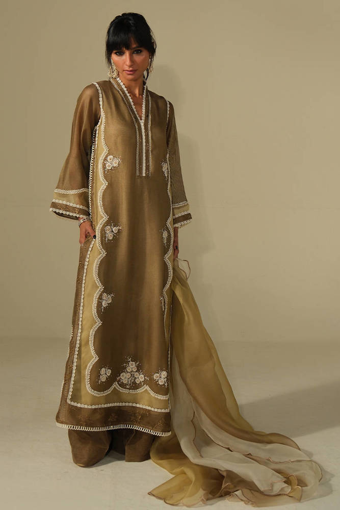 Picture of Toffee Rose Shirt with Pants