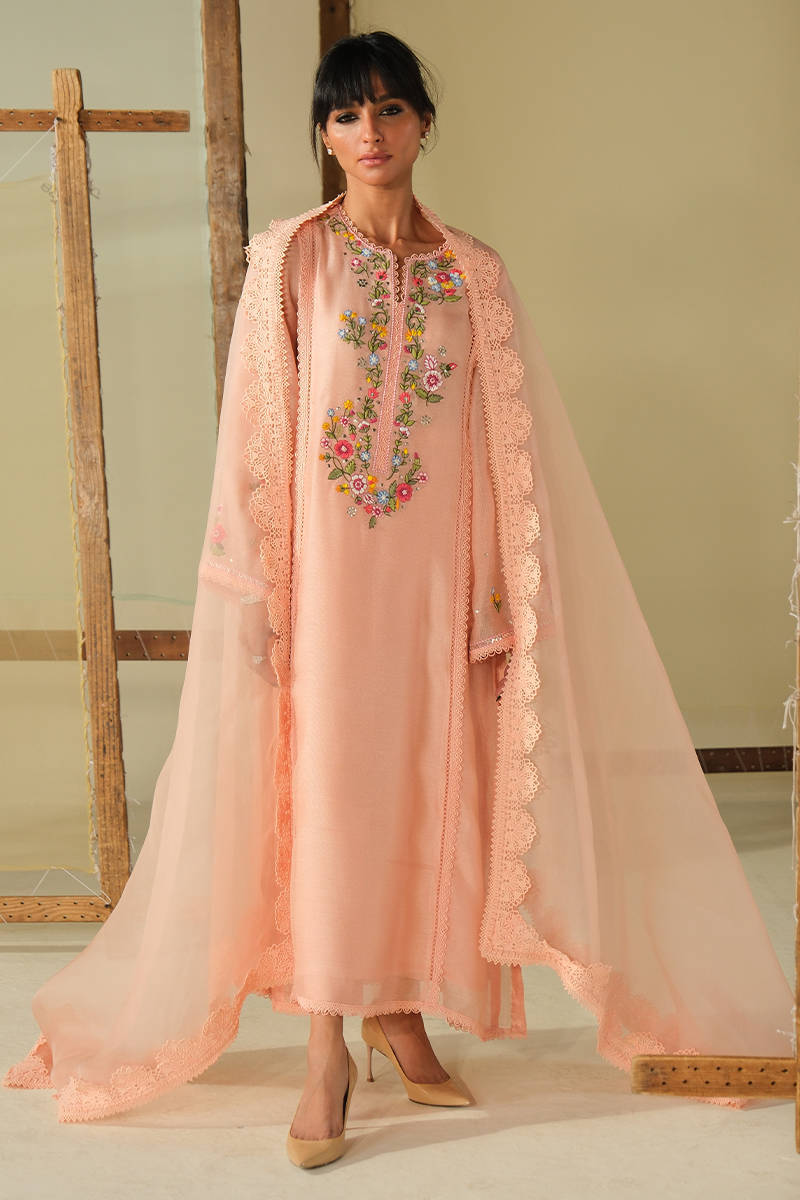 Picture of Peach Blossom Shirt with Pants