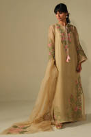 Picture of Beige Rose Shirt with Pants