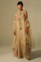 Picture of Beige Rose Shirt with Pants