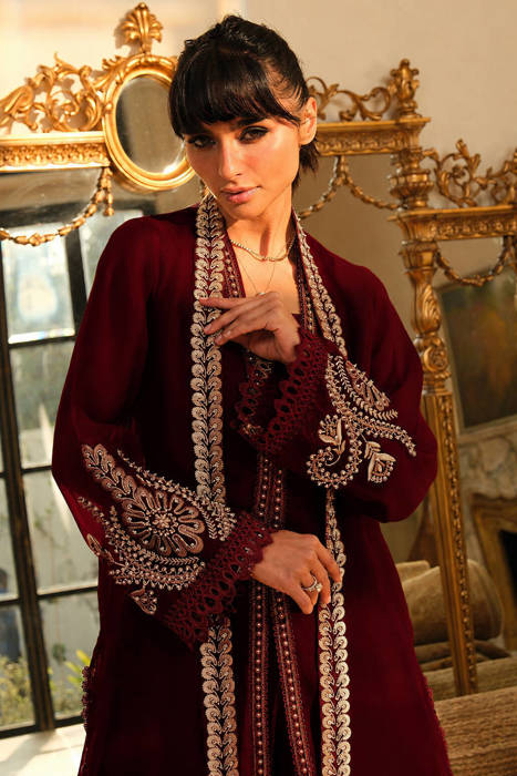 Caramel With Pants And Dupatta