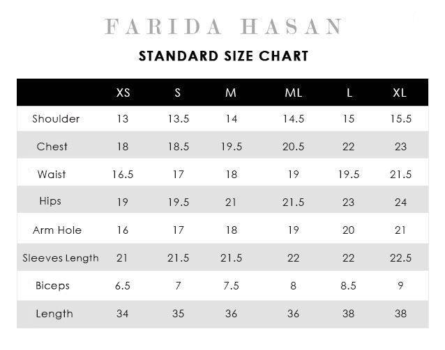 Farida Hasan. Black and white jacket set